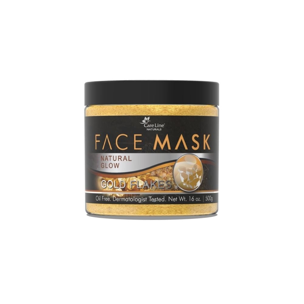 CareLine Face Mask - Gold Flakes 